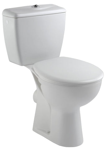 Pack WC EOLIA réservoir avec mécanisme 3/6 litres sortie horizontale, blanc Réf E040300