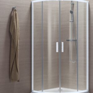 Paroi de douche alterna concerto quart cercle coulissant l 80 x h 195 cm profilé blanc verre transparent, réf.ndf80w. avec materiel.ci - Côte d'Ivoire, accédez à une quincaillerie complète en ligne en Côte d'Ivoire. des produits de qualité et un service client attentif pour vos besoins.