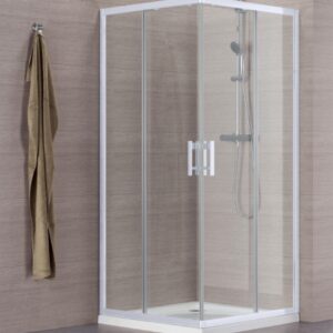 Paroi de douche concerto accès d'angle coulissant l 100 x h 195 cm profilé blanc verre transparent. materiel.ci - Côte d'Ivoire, votre destination en ligne pour tout ce qui concerne la quincaillerie en Côte d'Ivoire. achetez des outils et des matériaux de haute qualité sans quitter votre maison.