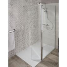 Paroi droite + mobile concerto walk 120 cm, hauteur 2m, verre trempé 6 mm, traité anticalcaire, profilé chromé largeur 1,6cm. livré avec bras recoupable 120cm et raccord en t. avec materiel.ci - Côte d'Ivoire, achetez votre quincaillerie en ligne en toute confiance en Côte d'Ivoire. découvrez nos produits sélectionnés pour leur qualité et leur performance.