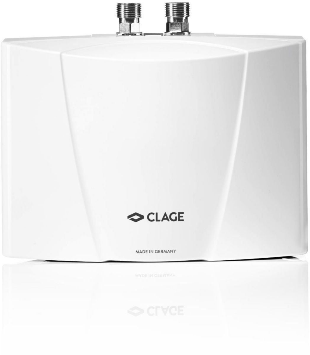 Petit chauffe-eau instantané pression clage mbh 6-e 5,7 kw, classe énergétique a réf. 1500-160063. pour des achats de quincaillerie en ligne en Côte d'Ivoire, choisissez materiel.ci - Côte d'Ivoire. une vaste sélection de produits de qualité pour tous vos projets.