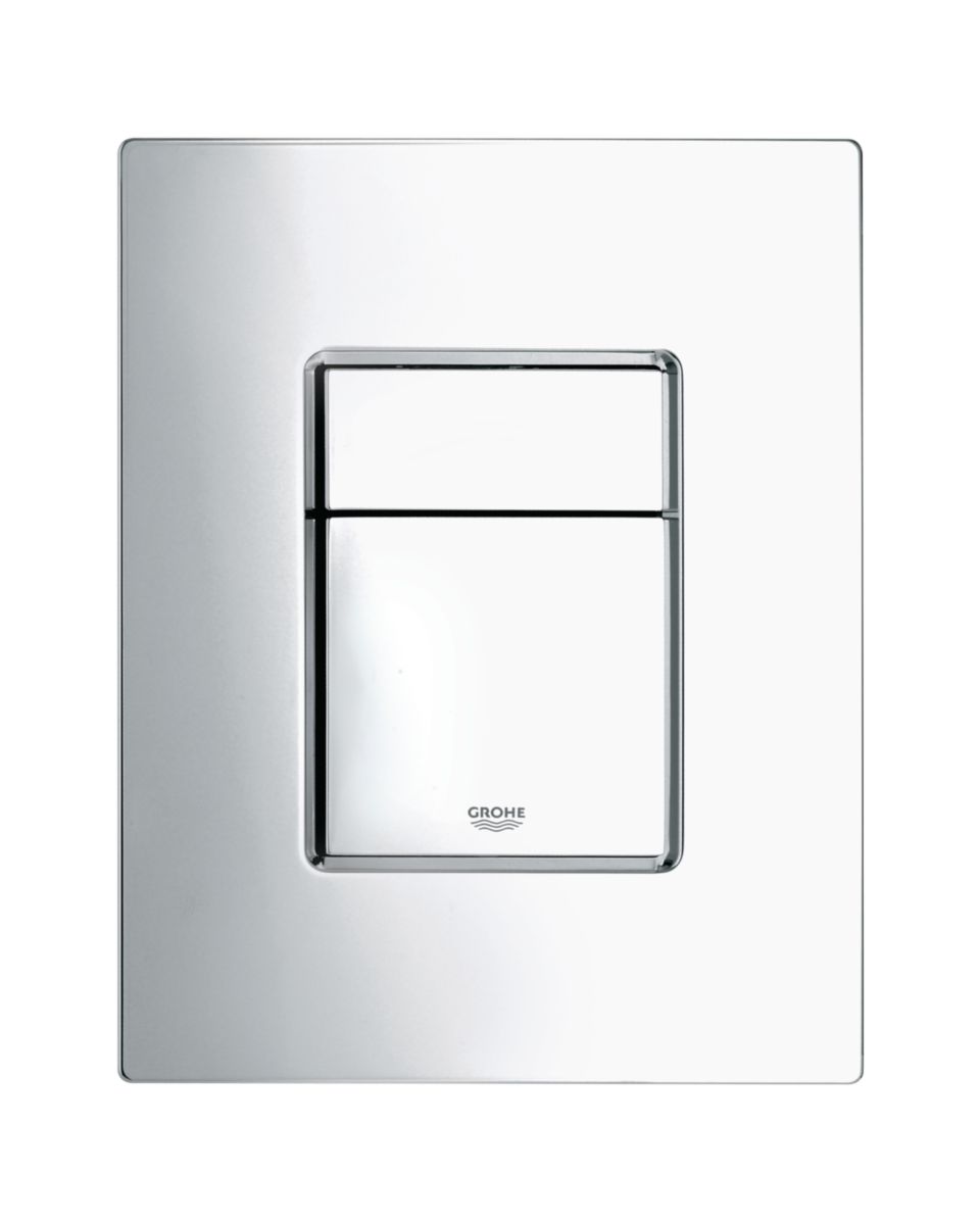 Plaque de commande wc grohe skate cosmopolitan, double touche ou interrompable, pour mécanisme pneumatique av1, montage horizontal ou vertical, 15. materiel.ci - Côte d'Ivoire, votre boutique en ligne pour une quincaillerie de qualité en Côte d'Ivoire. accédez facilement à une gamme variée d'outils et de matériaux.