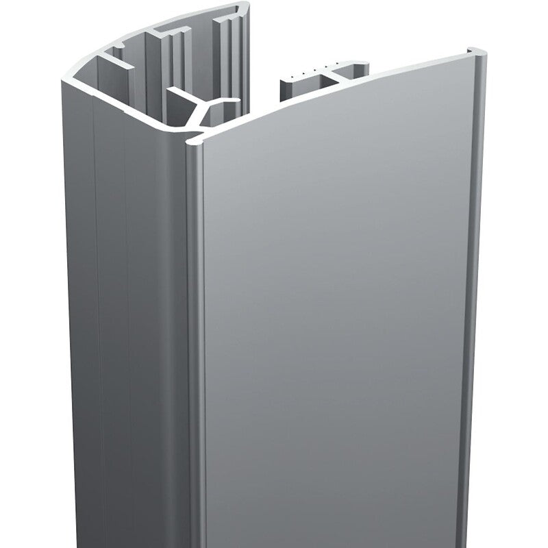 Poignée raidisseur virgule aluminium coloris blanc longueur 2,80 m - livrées par 2 pour 1 vantail. optez pour materiel.ci - Côte d'Ivoire, votre boutique en ligne de quincaillerie en Côte d'Ivoire, pour des produits de qualité et un service client irréprochable.