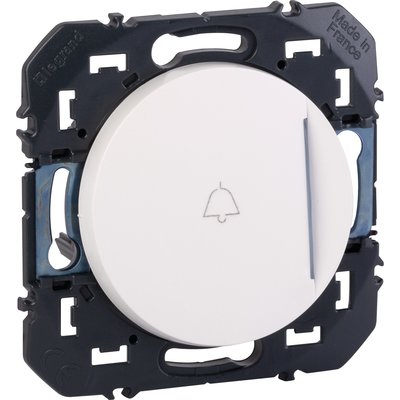 Poussoir simple dooxie - avec voyant lumineux et marquage sonnette - 6a 250v~ - blanc - réf.600018. materiel.ci - Côte d'Ivoire, votre boutique en ligne de confiance pour des solutions de quincaillerie en Côte d'Ivoire. découvrez notre assortiment complet et commandez facilement.