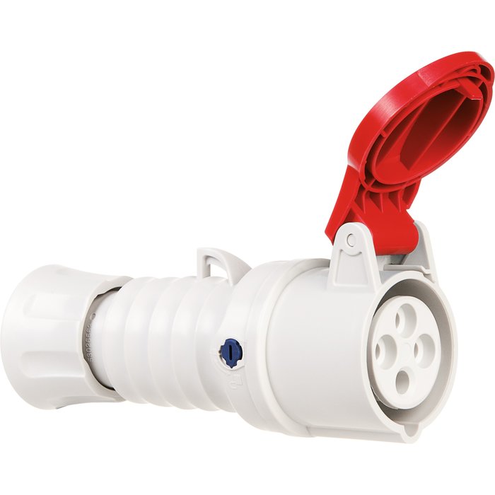 Prise mobile droite hp - ip44/ip54 - 3p+t 32a 380-415v 50/60hz - rouge - 6h - cablage rapide réf / gw62019fh. materiel.ci - Côte d'Ivoire est votre boutique en ligne spécialisée en quincaillerie en Côte d'Ivoire. profitez d'une expérience d'achat simple et rapide avec une large gamme de produits de qualité.