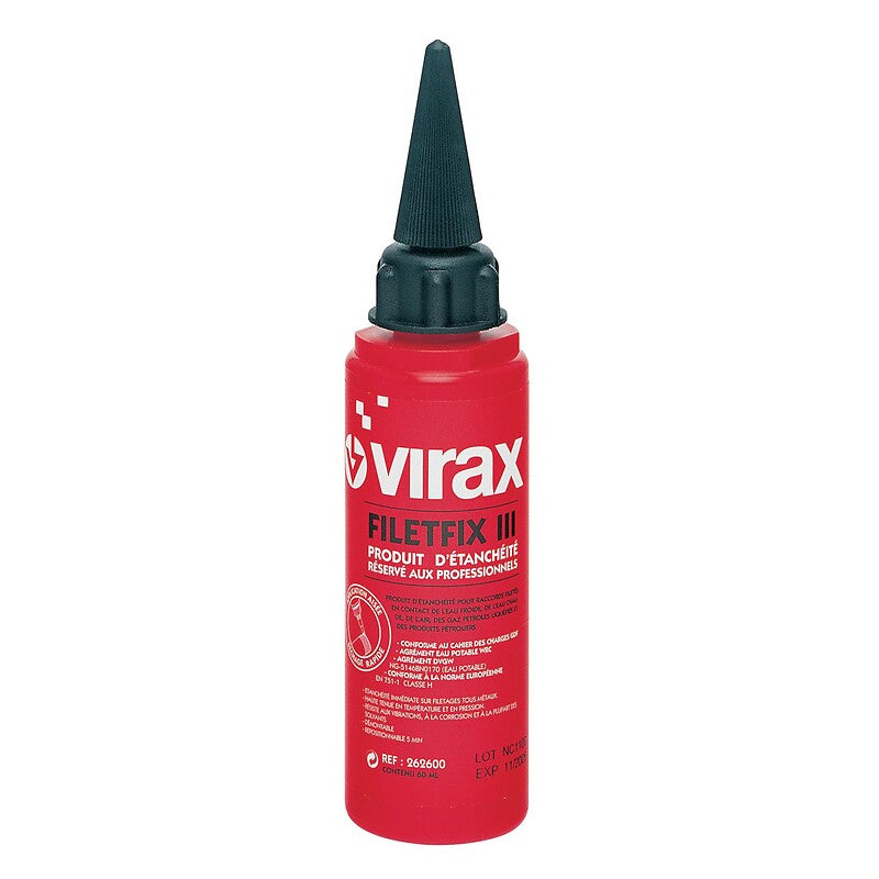 Produit d'étanchéïté pour raccords filetés filetfix iii, flacon de 60 ml. explorez materiel.ci - Côte d'Ivoire, la boutique en ligne de quincaillerie de choix en Côte d'Ivoire. des outils aux matériaux de construction, nous avons tout ce qu'il vous faut.
