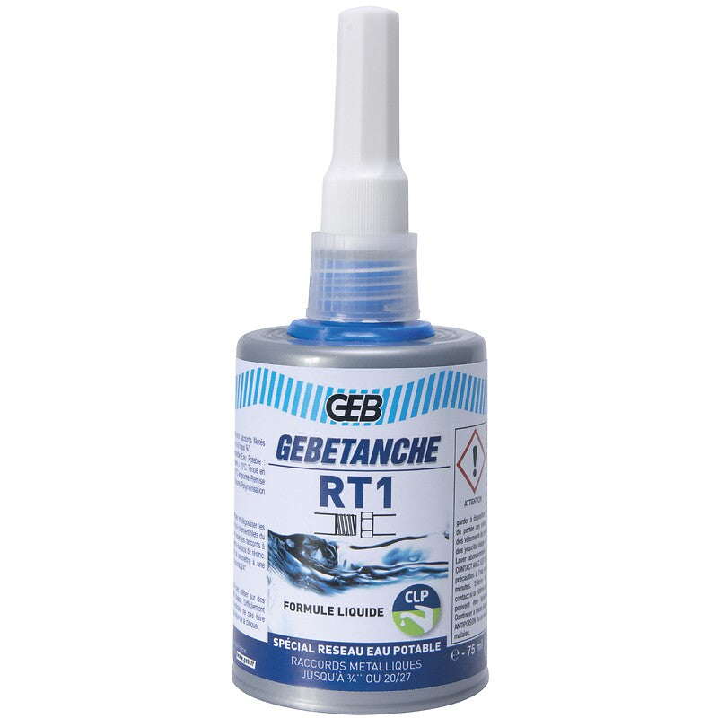 Résine d'étanchéité anaérobie pour raccords filetés métalliques, compatibilité eau potable, couleur verte, flacon 75ml. materiel.ci - Côte d'Ivoire, c'est la solution en ligne pour tous vos projets de bricolage et de construction en Côte d'Ivoire. accédez à une gamme variée de produits en quelques clics.