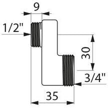 Raccord excentré 30mm mâle 15x21 mâle 20x27 (lot de 2) réf : 853327.2p. materiel.ci - Côte d'Ivoire, c'est la commodité d'une boutique en ligne avec la qualité d'un service professionnel en Côte d'Ivoire. découvrez notre gamme complète d'outils et de matériaux.