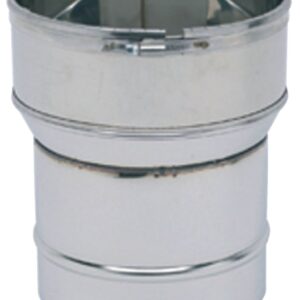 Raccord poêle tube diamètre 150 - 153 mm diamètre flexible 155 / 161 mm réf. 123152, ten. optez pour materiel.ci - Côte d'Ivoire, votre boutique en ligne de quincaillerie en Côte d'Ivoire, pour des produits de qualité et un service client irréprochable.