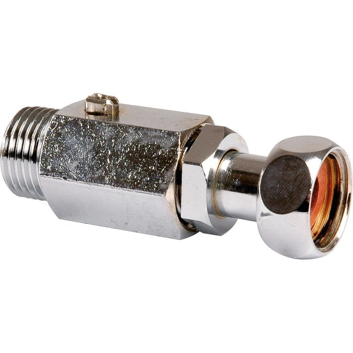 Raccord stop droit mâle femelle 15x21, écrou escamotable réf : 825215. pour une quincaillerie de qualité en Côte d'Ivoire, faites confiance à materiel.ci - Côte d'Ivoire, votre boutique en ligne. des produits sélectionnés avec soin et un service exceptionnel.