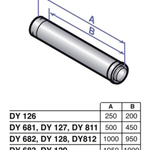 Rallonge concentrique alu/pps diamètre 80 / 125 mm longueur 1000 mm dy128 réf. 84887528. optez pour materiel.ci - Côte d'Ivoire, votre boutique en ligne de quincaillerie en Côte d'Ivoire, pour des produits de qualité et un service client irréprochable.