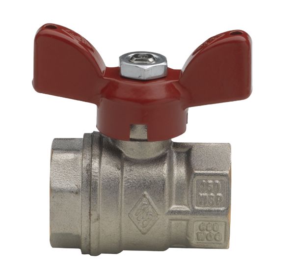 Robinet à tournant sphérique passage intégral. poignée papillon rouge en acier verni. altech 301 acs laiton nickelé ff dn 3/4, altech, réf : 6361050000. faites de materiel.ci - Côte d'Ivoire votre fournisseur en ligne pour tous vos projets de quincaillerie en Côte d'Ivoire. des produits fiables et un service exceptionnel à votre disposition.