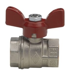 Robinet à tournant sphérique passage intégral. poignée papillon rouge en acier verni. altech 301 acs laiton nickelé mf dn 3/8, réf.6363030000. faites de materiel.ci - Côte d'Ivoire votre fournisseur en ligne pour tous vos projets de quincaillerie en Côte d'Ivoire. des produits fiables et un service exceptionnel à votre disposition.