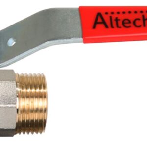 Robinet à tournant sphérique passage intégral. poignée rouge en acier verni. altech 301 acs laiton nickelé mm dn 1/2. optez pour materiel.ci - Côte d'Ivoire, votre boutique en ligne de quincaillerie en Côte d'Ivoire, pour des produits de qualité et un service client irréprochable.