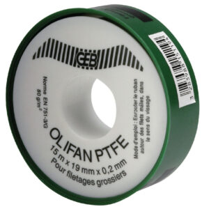 Ruban d'étanchéité olifan ptfe spécial gros diamètres 19mmx15mx0,2mm cache vert réf 815119. avec materiel.ci - Côte d'Ivoire, accédez à une quincaillerie de qualité sans quitter votre domicile en Côte d'Ivoire. une expérience d'achat en ligne simple et sécurisée.