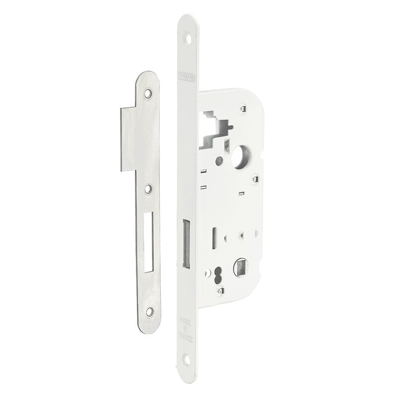 Serrure à larder axe 40 mm à pêne dormant seul à fouillot de 6 x 9 mm t/br blanc reversible. materiel.ci - Côte d'Ivoire, c'est la boutique en ligne qui simplifie vos achats de quincaillerie en Côte d'Ivoire. trouvez tout ce dont vous avez besoin pour vos projets de bricolage et de construction.
