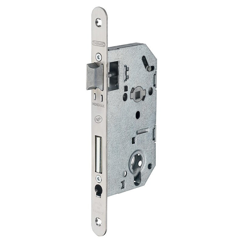 Serrure à larder nf type monomax axe à 50 mm clé i têtière nickelée avec gâche. materiel.ci - Côte d'Ivoire vous facilite la vie avec une boutique en ligne complète pour tous vos besoins en quincaillerie en Côte d'Ivoire. des produits fiables livrés rapidement.