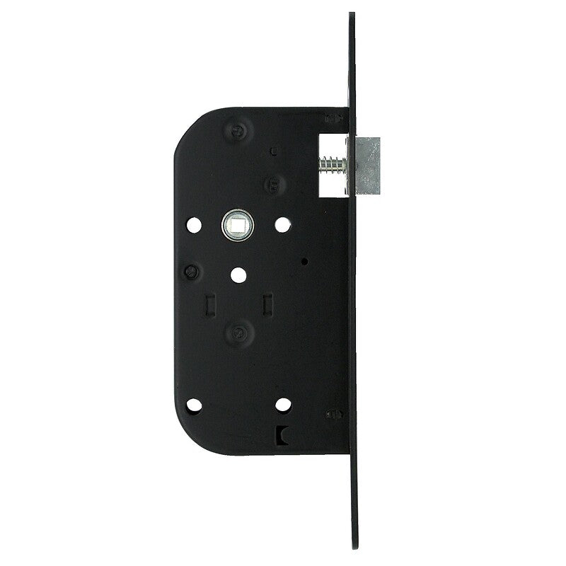 Serrure à larder pêne demi-tour axe 50 mm gauche - têtière noire bouts ronds - similaire - carton de 25. pour des produits de quincaillerie de confiance, choisissez materiel.ci - Côte d'Ivoire, votre boutique en ligne en Côte d'Ivoire. commandez facilement et recevez rapidement.