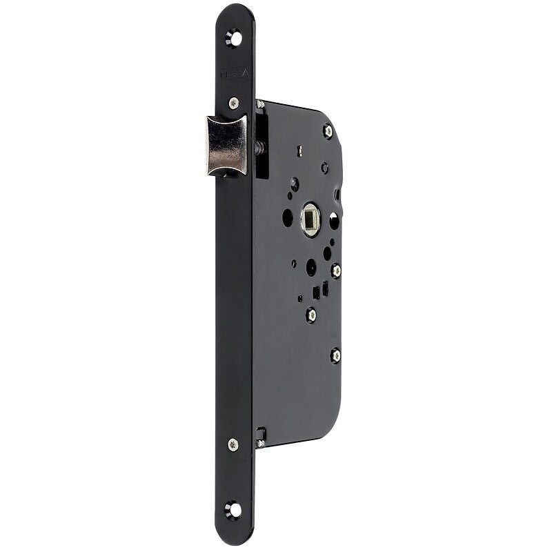 Serrure à larder pêne demi-tour axe 50 mm - têtière bouts ronds noire - 4135. achetez en toute tranquillité avec materiel.ci - Côte d'Ivoire, votre expert en ligne en quincaillerie en Côte d'Ivoire. profitez de produits de haute performance livrés directement chez vous.
