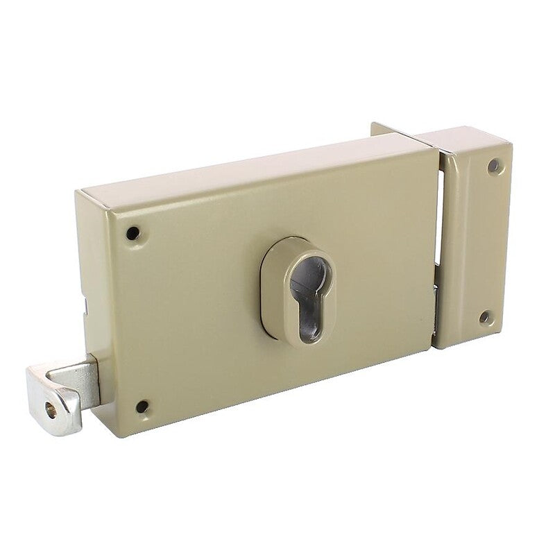 Serrure en applique horizontale à tirage - pêne dormant et demi-tour - a cylindre européen - 7415 main gauche. materiel.ci - Côte d'Ivoire simplifie vos achats de quincaillerie avec une boutique en ligne pratique en Côte d'Ivoire. découvrez notre large gamme de produits et commandez en toute sécurité.