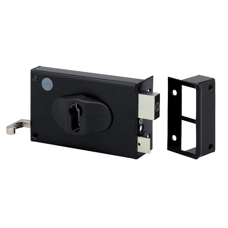Serrure en applique type nd 10 modulable à cylindre européen horizontale à tirage 770 droite. avec materiel.ci - Côte d'Ivoire, achetez votre quincaillerie en ligne en toute confiance en Côte d'Ivoire. découvrez nos produits sélectionnés pour leur qualité et leur performance.