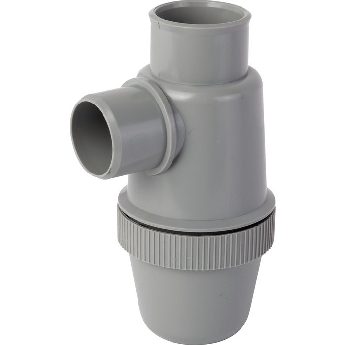 Siphon de lavabo - yjc - pvc-c gris - ø 50 mm. achetez en toute tranquillité avec materiel.ci - Côte d'Ivoire, votre expert en ligne en quincaillerie en Côte d'Ivoire. profitez de produits de haute performance livrés directement chez vous.