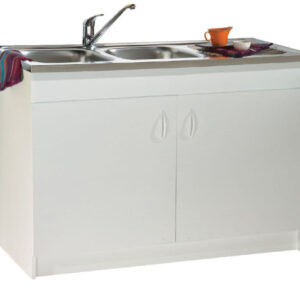 Sous-évier sim'nf. mélaminé blanc. 2 portes réf. s12n02100. materiel.ci - Côte d'Ivoire est votre boutique en ligne de référence pour tous vos besoins en quincaillerie en Côte d'Ivoire. découvrez une large gamme de produits de qualité pour vos projets de construction et de rénovation.