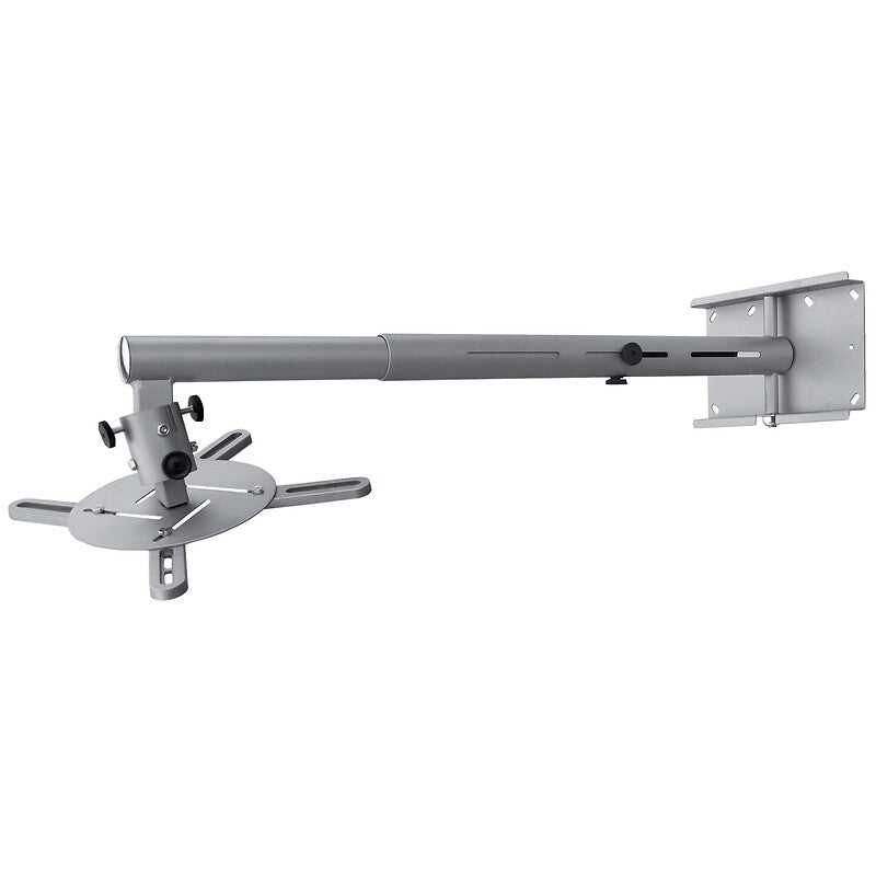 Support mural pour vidéo-projecteur - 15kg max extension 510 à 850mm inclinable +/-20° et rotatif 360° coloris argent. pour des achats de quincaillerie en ligne en Côte d'Ivoire, choisissez materiel.ci - Côte d'Ivoire. une vaste sélection de produits de qualité pour tous vos projets.