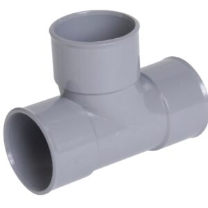 Té pied de biche simple ff à 87°30, pvc gris - ø 40 mm nicoll, réf. uth188. avec materiel.ci - Côte d'Ivoire, accédez à une quincaillerie de qualité sans quitter votre domicile en Côte d'Ivoire. une expérience d'achat en ligne simple et sécurisée.