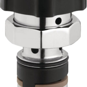 Tête interchangeable allongée pour mitigeur temporisé alpa - bouton noir presto, réf.01020. avec materiel.ci - Côte d'Ivoire, accédez à une quincaillerie complète en ligne en Côte d'Ivoire. des produits de qualité et un service client attentif pour vos besoins.
