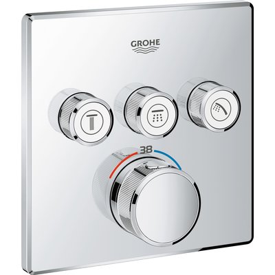 Thermostatique pour installation encastrée 3 sorties grohtherm smartcontrol chromé 29126000. materiel.ci - Côte d'Ivoire vous propose une expérience d'achat en ligne unique pour vos besoins de quincaillerie en Côte d'Ivoire. profitez de notre large sélection de produits.