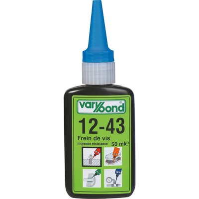 Varybond frein 12-43 50ml. optez pour materiel.ci - Côte d'Ivoire, votre boutique en ligne de quincaillerie en Côte d'Ivoire, pour des produits de qualité et un service client irréprochable.