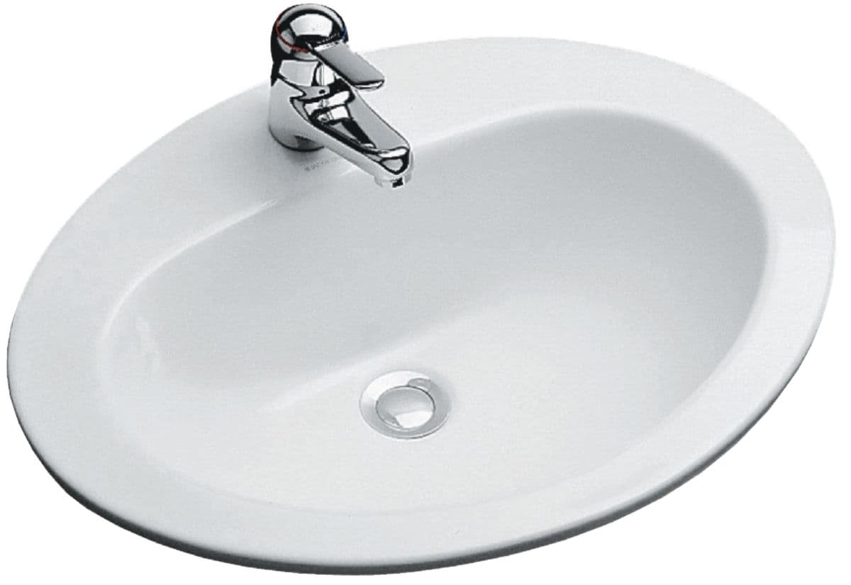 Vasque jacob delafon ovale 63 x 48 blanc percée 1 trou, prépercée 2 trous, réf.e1273-00. pour des achats de quincaillerie en toute simplicité, choisissez materiel.ci - Côte d'Ivoire, votre boutique en ligne en Côte d'Ivoire. un service rapide et des produits de qualité.