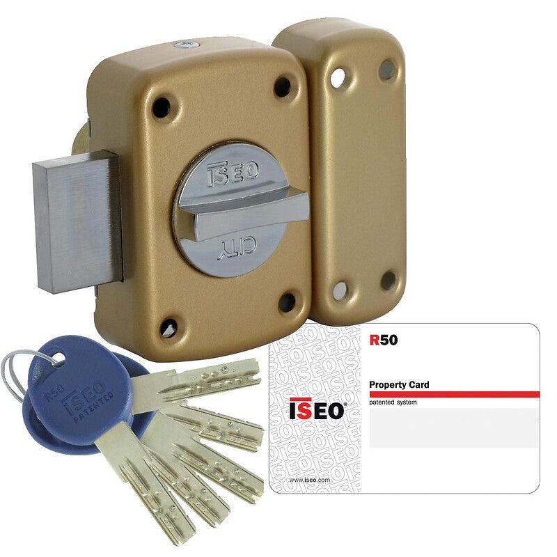 Verrou de haute sûreté isr 50 avec 5 clés protégées cylindre de 45 mm bouton intérieur. materiel.ci - Côte d'Ivoire, la boutique en ligne de choix pour des solutions de quincaillerie robustes en Côte d'Ivoire. explorez notre catalogue complet pour tous vos besoins.