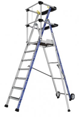 Échafaudage marchepied sherpamatic, hauteur de travail 2,94 m, nbr. disponible abidjan cote d'ivoire.