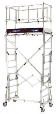 Échafaudage roulant télescopique x-tower 3 m - h. disponible abidjan cote d'ivoire.