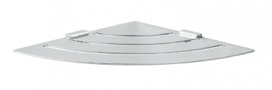 Étagère d'angle - corner - l 20 x p 20 x h 2 cm - inox. disponible abidjan cote d'ivoire.