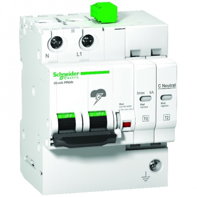 Acti9, iquick prd20r parafoudre 1p+n avec report signalisation. disponible abidjan cote d'ivoire.