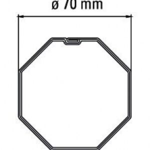 ADAPTATEUR POUR TUBE OCTOGONAL 70 MM. Chez Quincaillerie Sénégalaise, la satisfaction de nos clients est notre priorité. Explorez nos produits pour le bâtiment, la plomberie et l'industrie. Achetez facilement et recevez vos articles directement chez vous.