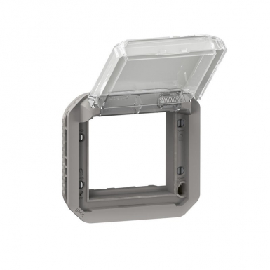 ADAPTATEUR ÉTANCHE PLEXO IP55 POUR FONCTION MOSAIC - FINITION GRIS À VOLET TRANSPARENT. Découvrez Quincaillerie Sénégalaise, votre boutique en ligne spécialisée dans le bâtiment, la plomberie, et l'équipement industriel. Profitez de notre expertise pour réussir vos projets. Nos produits sont conçus pour durer.