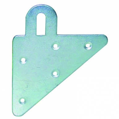 Agrafe d'étagères triangulaire zinguée 71x77 mm (les 100 pièces)​ ​. disponible abidjan cote d'ivoire.