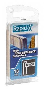 Agrafes 606/18 pour rapid 606 - blister 600 agrafes. disponible abidjan cote d'ivoire.