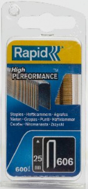 Agrafes 606/25 pour rapid 606 - blister 600 agrafes. disponible abidjan cote d'ivoire.