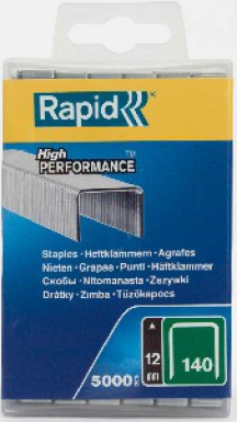 Agrafes n°140 - longueur 12 mm - galva - boîte de 5000 p. disponible abidjan cote d'ivoire.