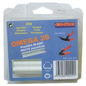 Agrafes omega - galvanisées - 20 mm - boîte de 200 p. disponible abidjan cote d'ivoire.