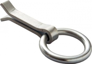 Anneau d'écurie à sceller acier zingué ø 50 mm tige ø 10 x l 35 mm. disponible abidjan cote d'ivoire.