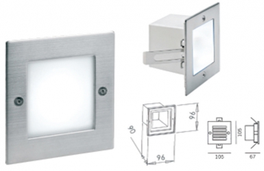 APPAREIL ENCASTRÉ DE MUR " DINA " 230 VOLTS CL I IP 54 16 LEDS DE 0,2 WATT BLANC. Besoin d'équipement de plomberie ou d'outillage ? Quincaillerie Sénégalaise vous offre un service rapide et efficace. Découvrez nos produits de qualité adaptés à vos projets.