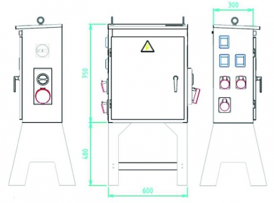 Armoire de distribution type lm 22360-sp. disponible abidjan cote d'ivoire.