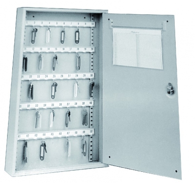 Armoire porte-clés 100 crochets grise lxhxp:340x590x75 cyl. disponible abidjan cote d'ivoire.