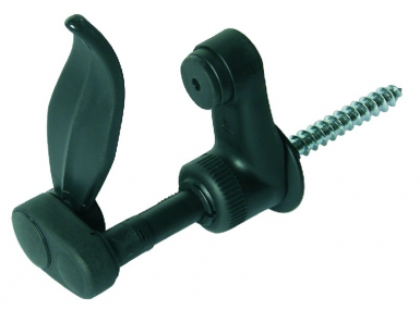 Arrêt de volet à butée serrage de 10 à 45 mm composite noir 135 mm​ ​​ ​. disponible abidjan cote d'ivoire.